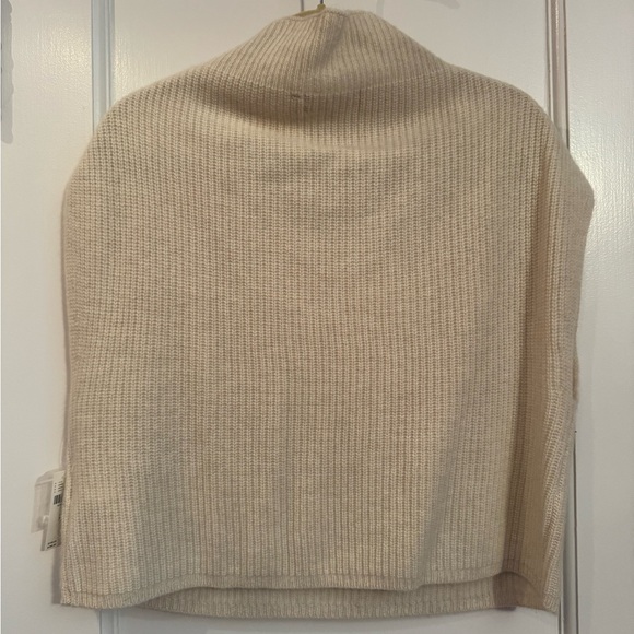 NWT Anthropologie Enza Cashmere Poncho Sweater Vest XS - Picture 4 of 6